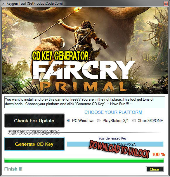 Far cry primal keygen